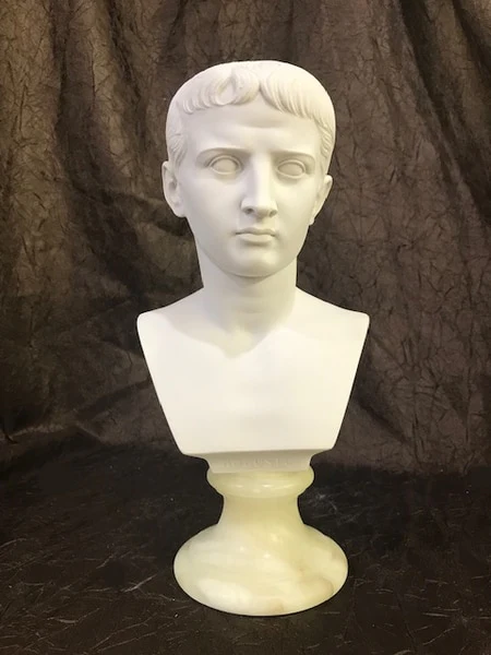 Caesar Augustus Bust 10" High - Image 10