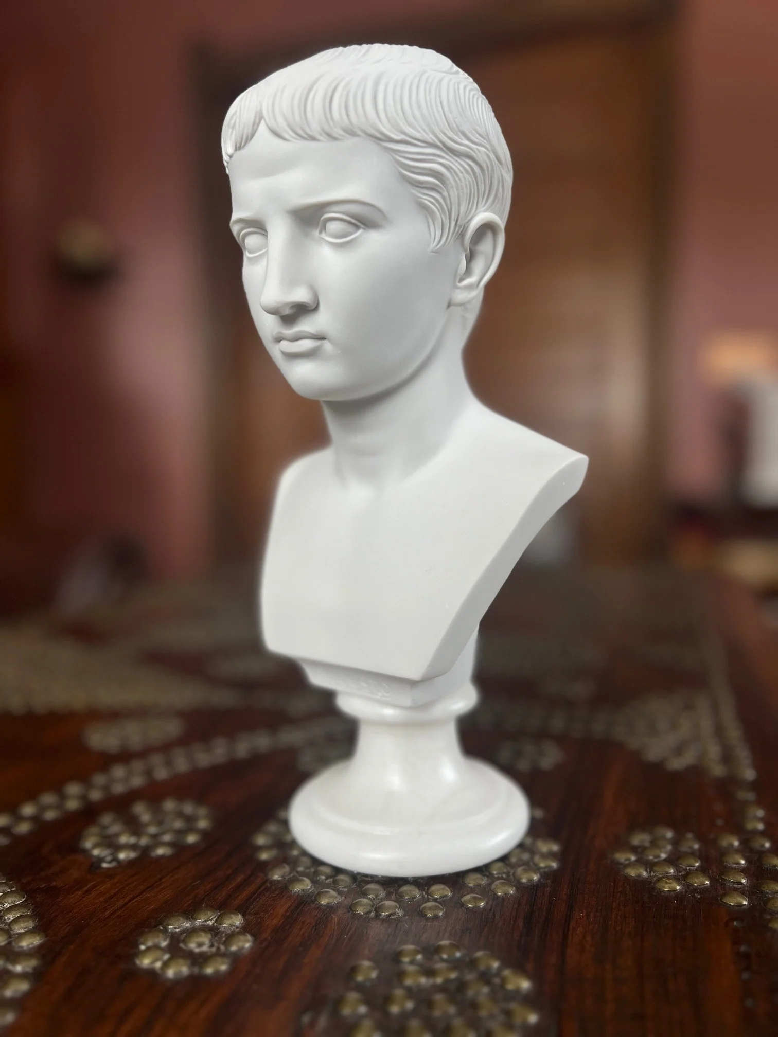 Caesar Augustus Bust 10" High - Image 6