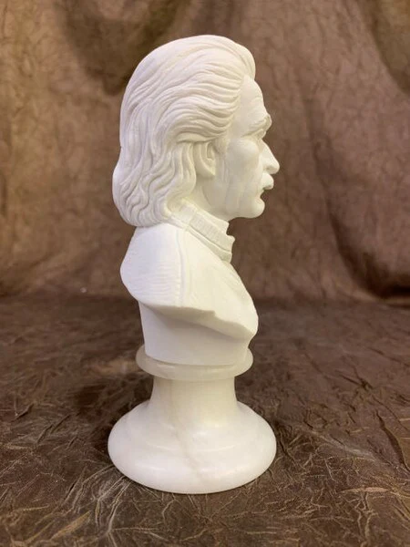 Einstein Bust Sculpture 6" High - Image 4