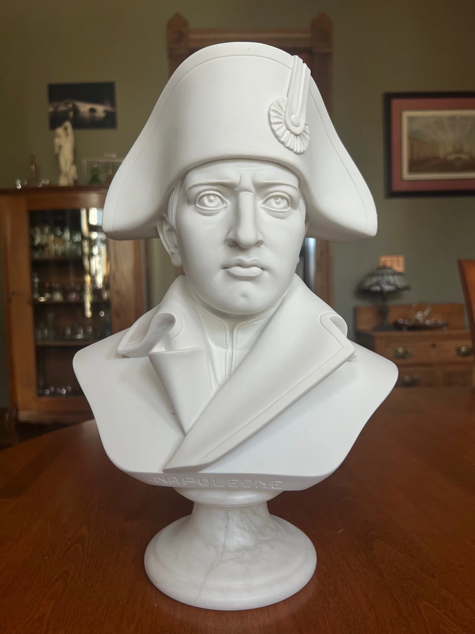 Napoleon Bonaparte Bust 14" Statue - Image 3