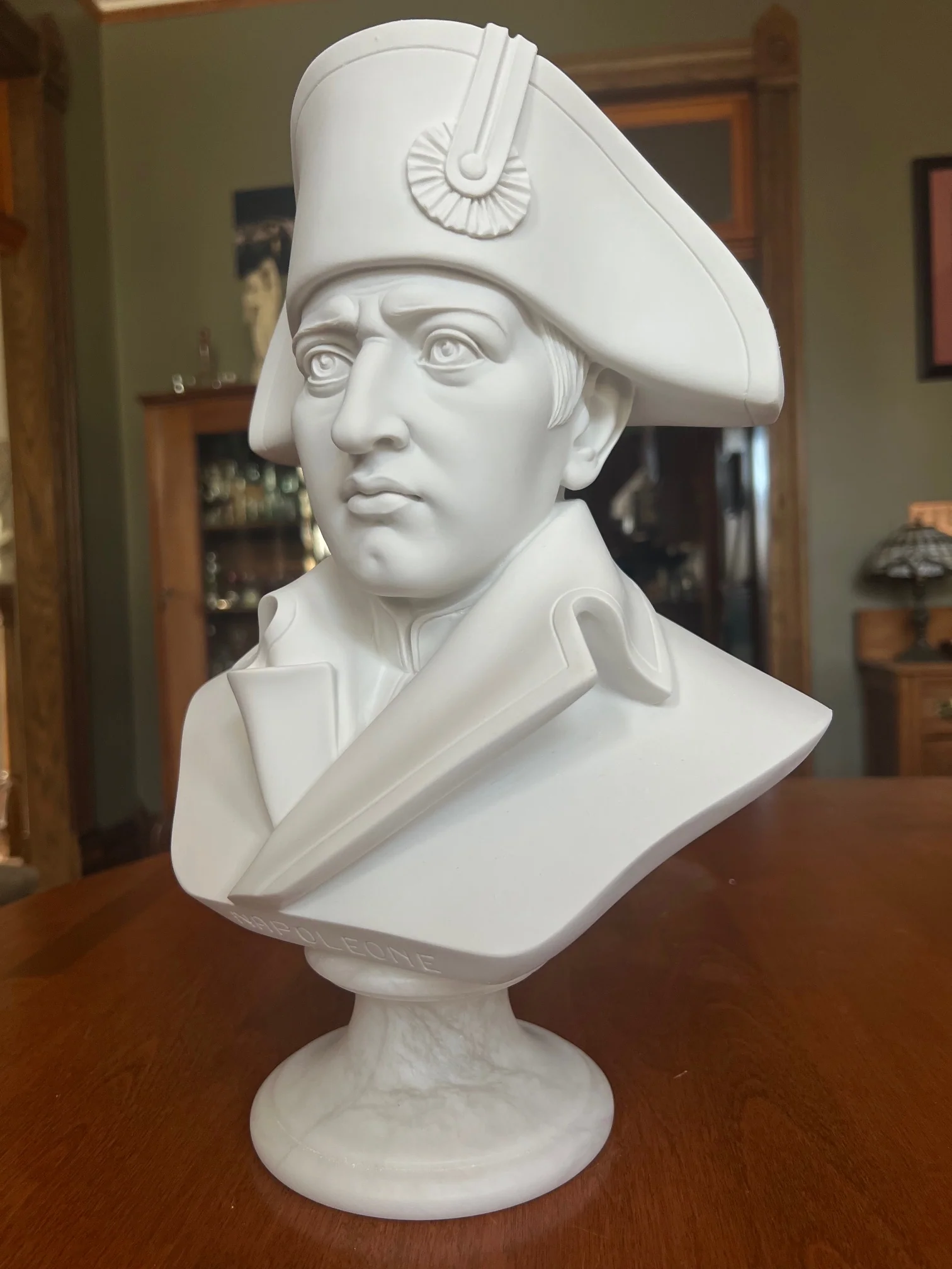 Napoleon Bonaparte Bust 14" Statue - Image 9