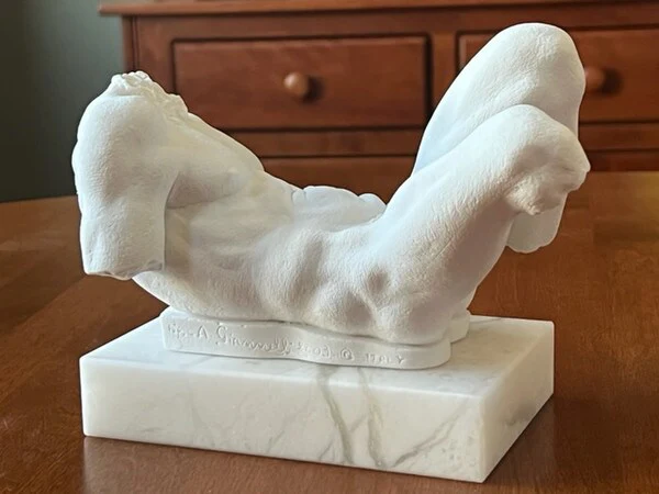 River God Male Torso by Michelangelo Statue - Image 4